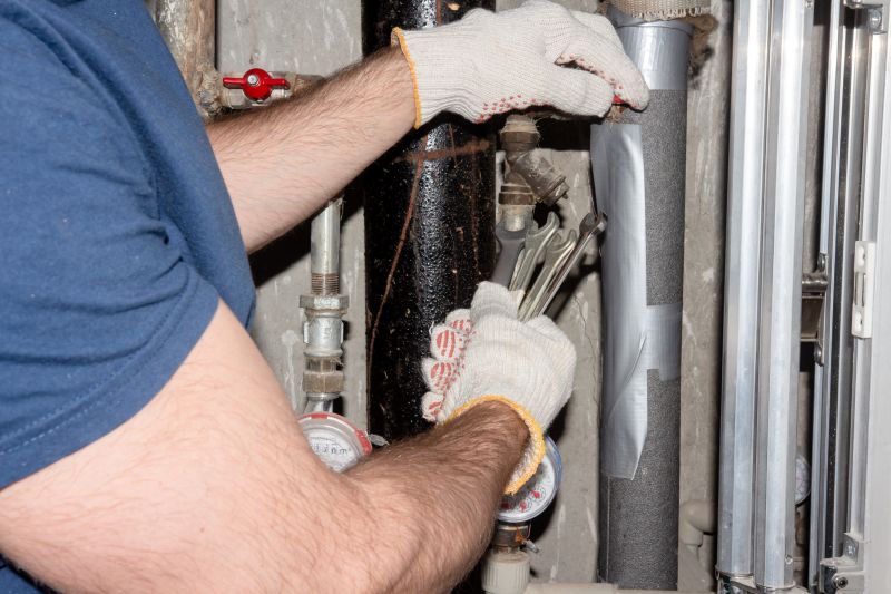 Plumber Fixing Pipe